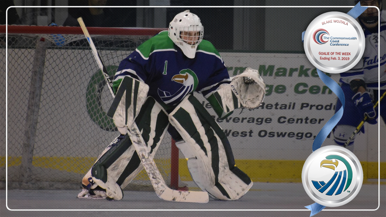 Blake Wojtala went 2-0 between the pipes to earn CCC Goalie of the Week.