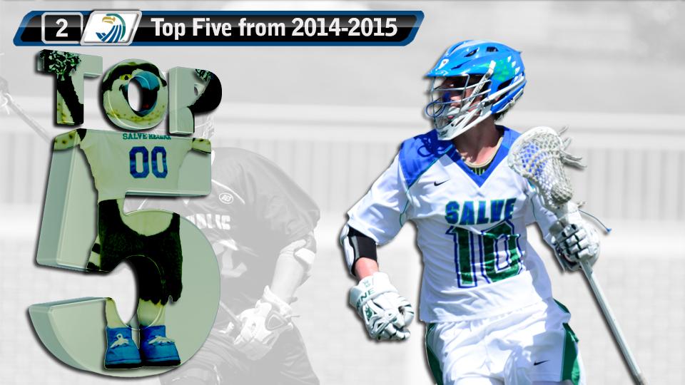 Top Five Flashback: Men's Lacrosse #2 - LoCicero shatters assist record in less than two years (March 18, 2015).
