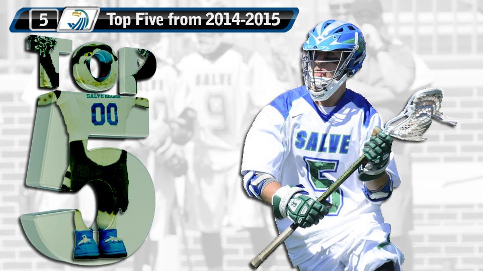 Top Five Flashback: Men's Lacrosse #5 - Spring trip to Tampa, Fla., to compete against nationally-ranked Ithaca College and NCAA championship participant Catholic University (March 10-12, 2015).