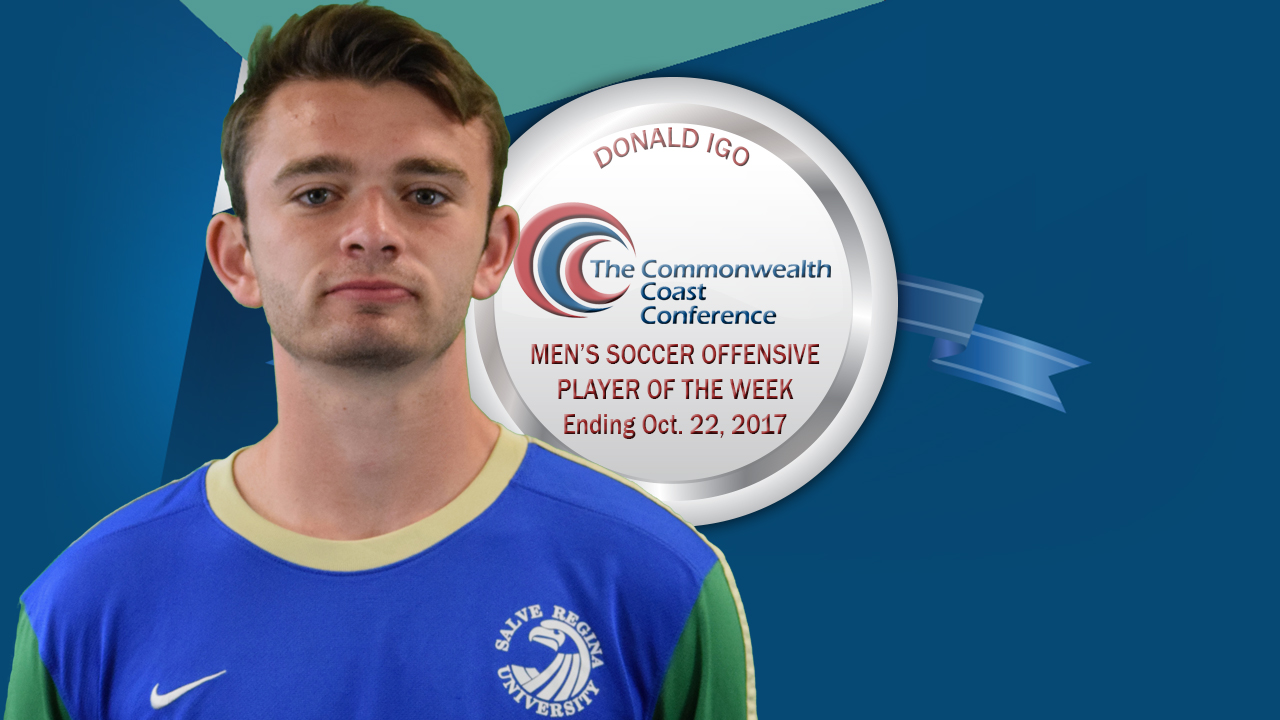 CCC Offensive Player of the Week: Donald Igo (Oct. 16-22)
