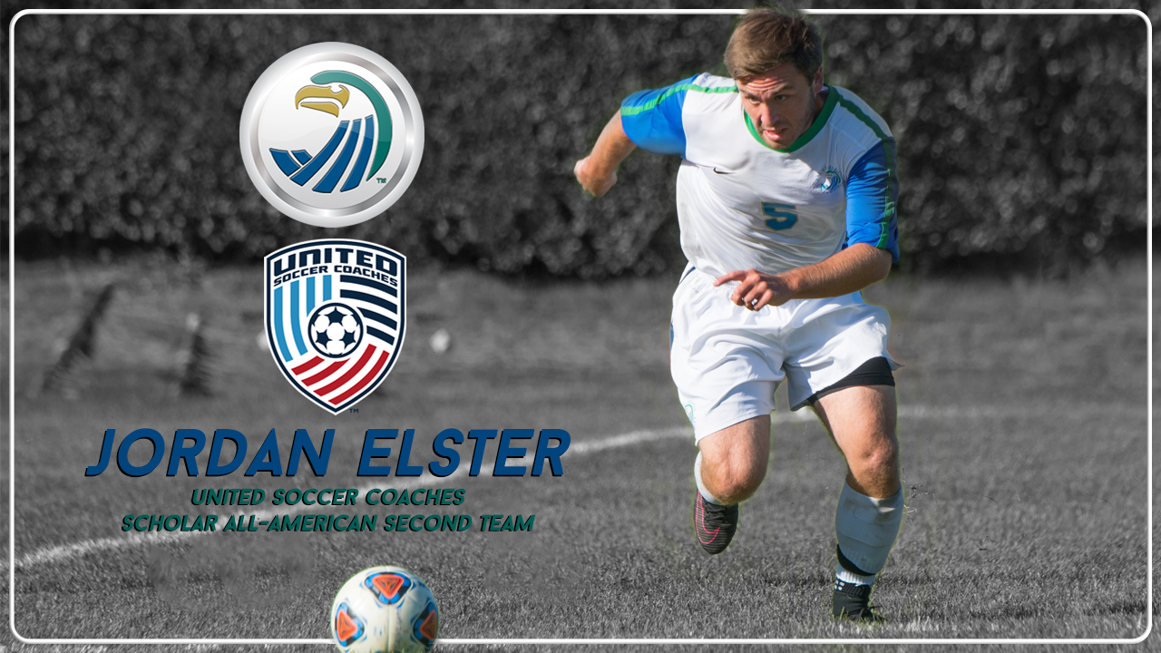 Jordan Elster first earned all-region accolades as an athlete and then Scholar All-American honors by the United Soccer Coaches.