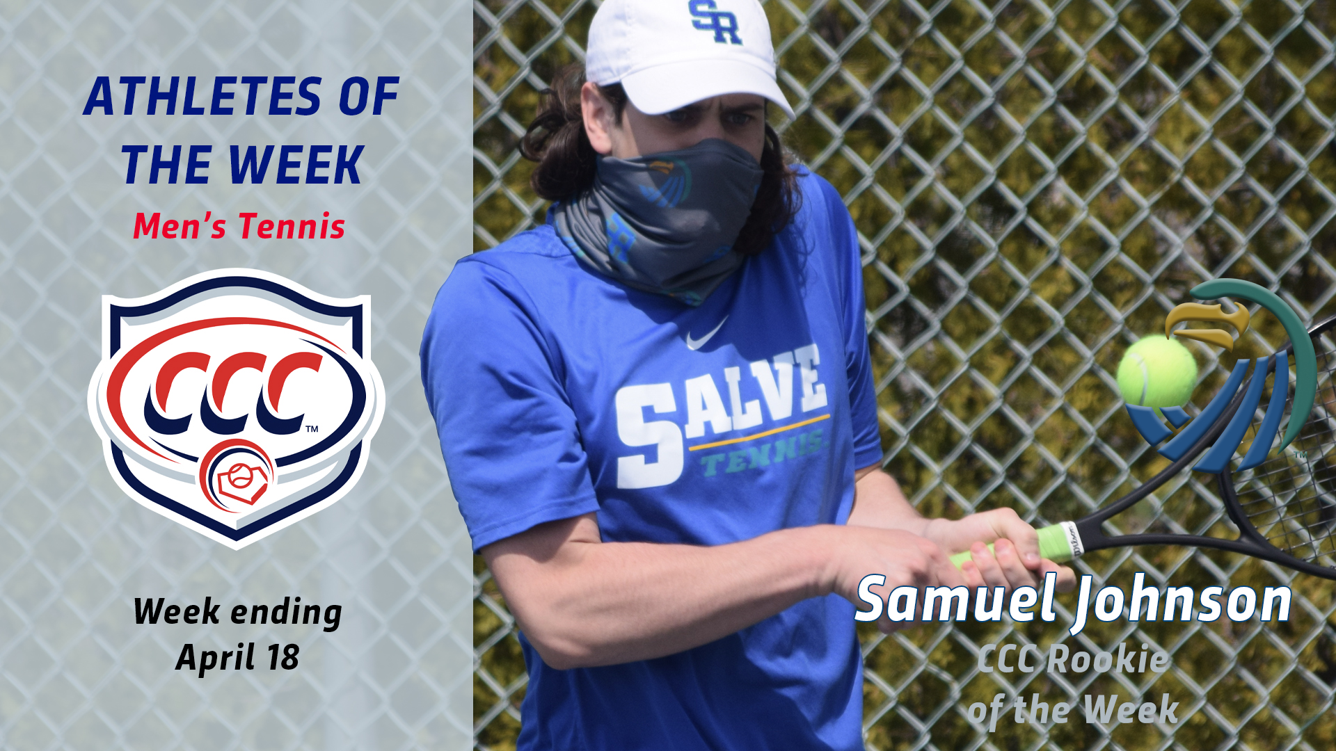 CCC Rookie of the Week: Samuel Johnson (April 12-18)