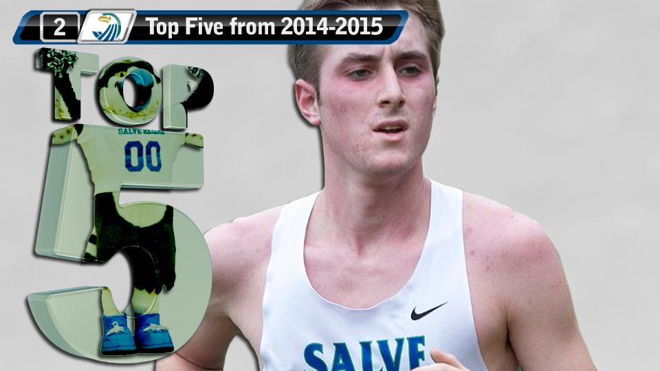 Top Five Flashback: Men's Cross Country #2 - Freshmen lead Seahawks at Western New England (October 18, 2014).