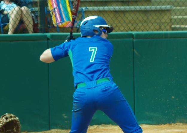 Marissa Simpson went one for three with a run scored in Sunday's elimination game. (Photo by Kelly Scafariello)