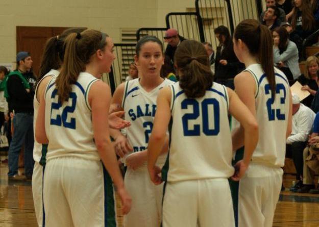 Salve Regina began the second half trailing by three (26-23) and eventually by six before rallying for a 63-51 victory over University of New England.