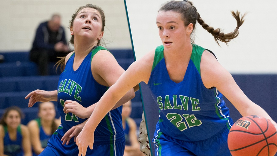 Seniors Liv Pierce (left) and Kerri Beland are serving as captains for the Seahawks for the second straight season.