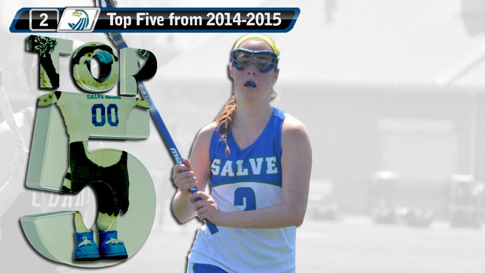 Top Five Flashback: Women's Lacrosse #2 - Five freshmen contribute to goal scoring in 2015 (April 2015).