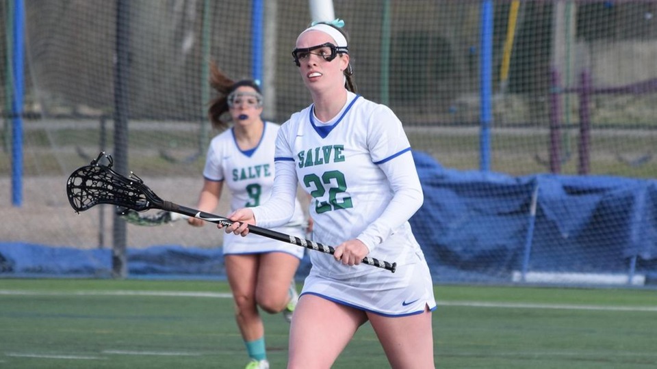 Salve Regina scored the first goal of the game, but fell 24-4 to Endicott College.