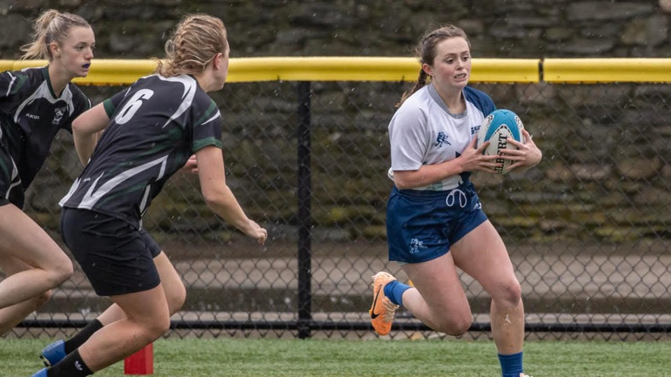 No. 8 women's rugby victorious over UMass Dartmouth 93-0