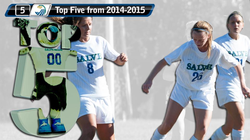 Top Five Flashback: Women's Soccer #5 - Third straight year for women's soccer with highest GPA in department (January 23, 2015).
