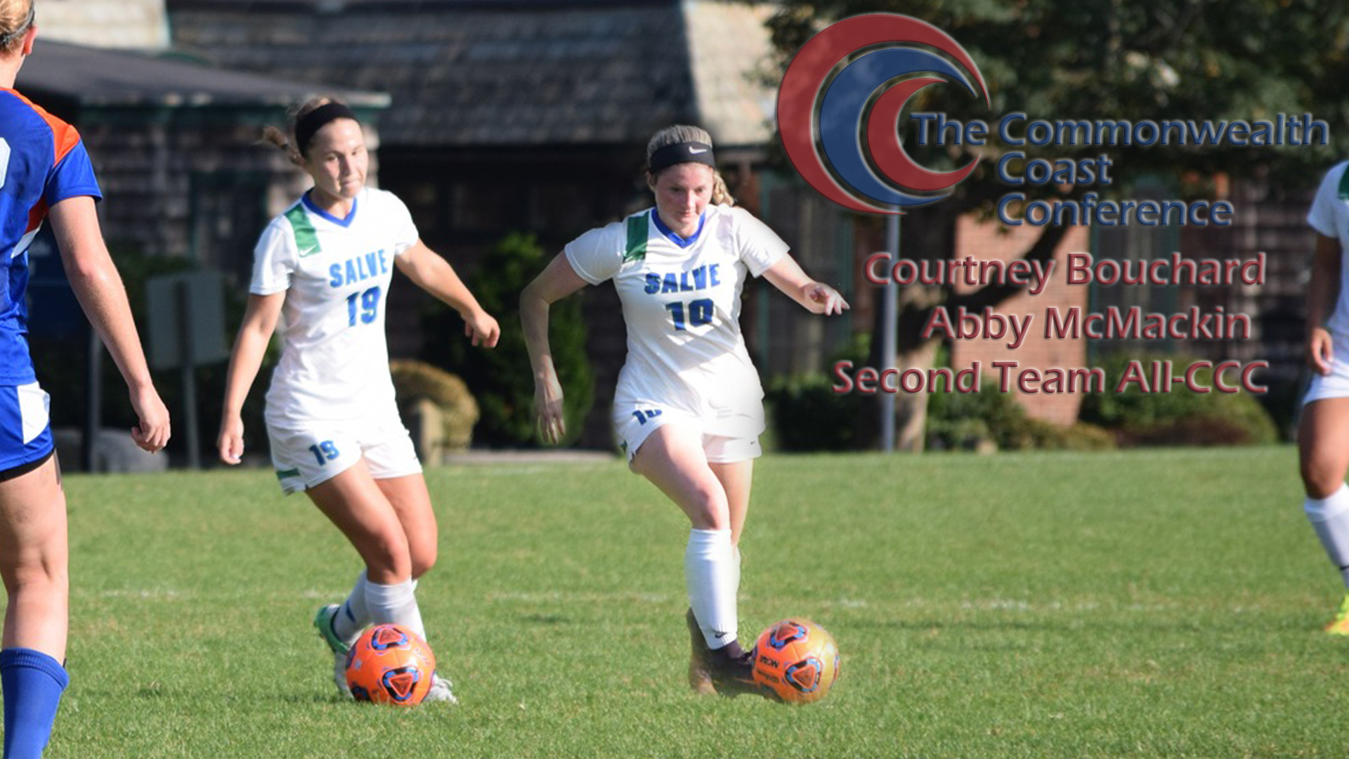 2017 All-CCC for women's soccer: Courtney Bouchard, Abby McMackin
