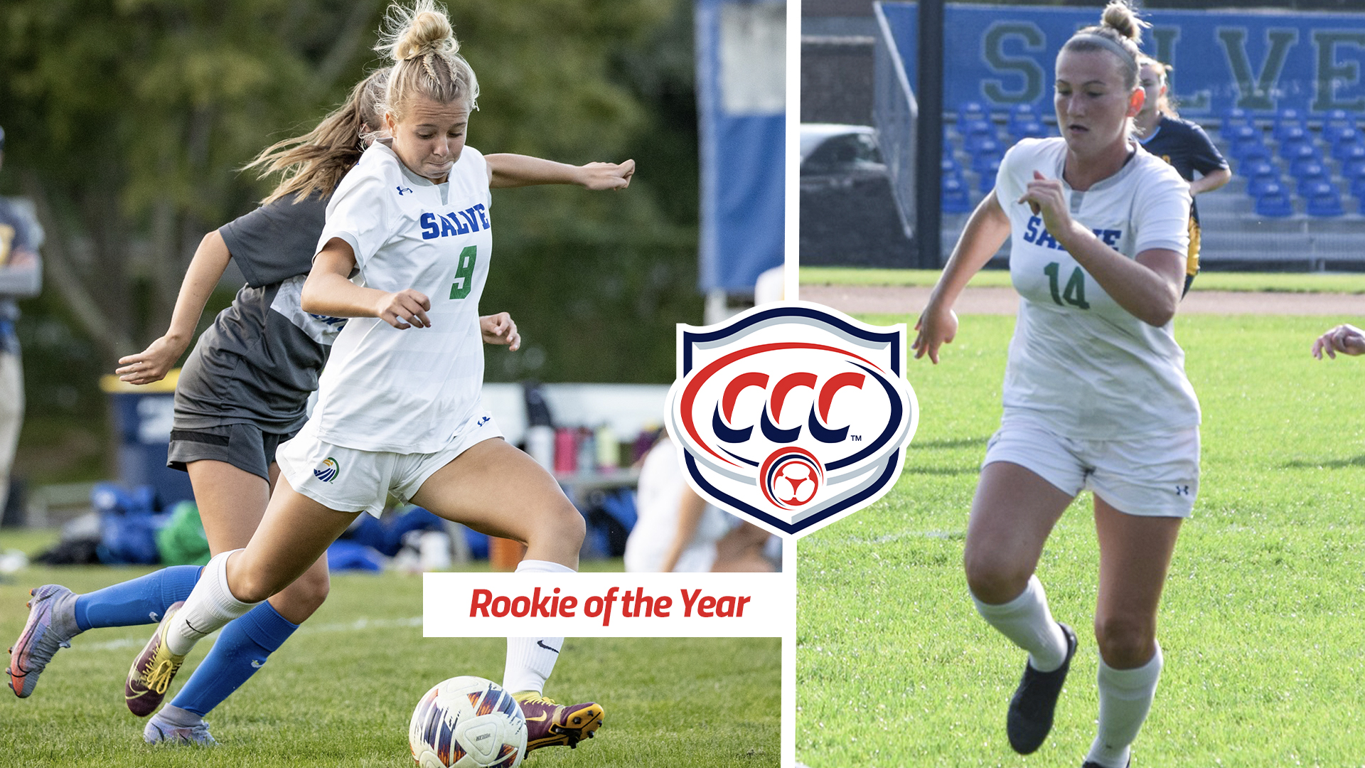 Hannah Daniewicz was named Rookie of the Year and Olivia Pickard made third team All-CCC.