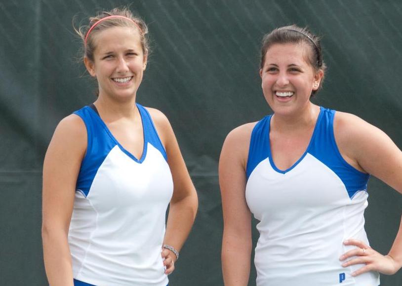Stevens, Leso earn doubles victory for Seahawk women's tennis