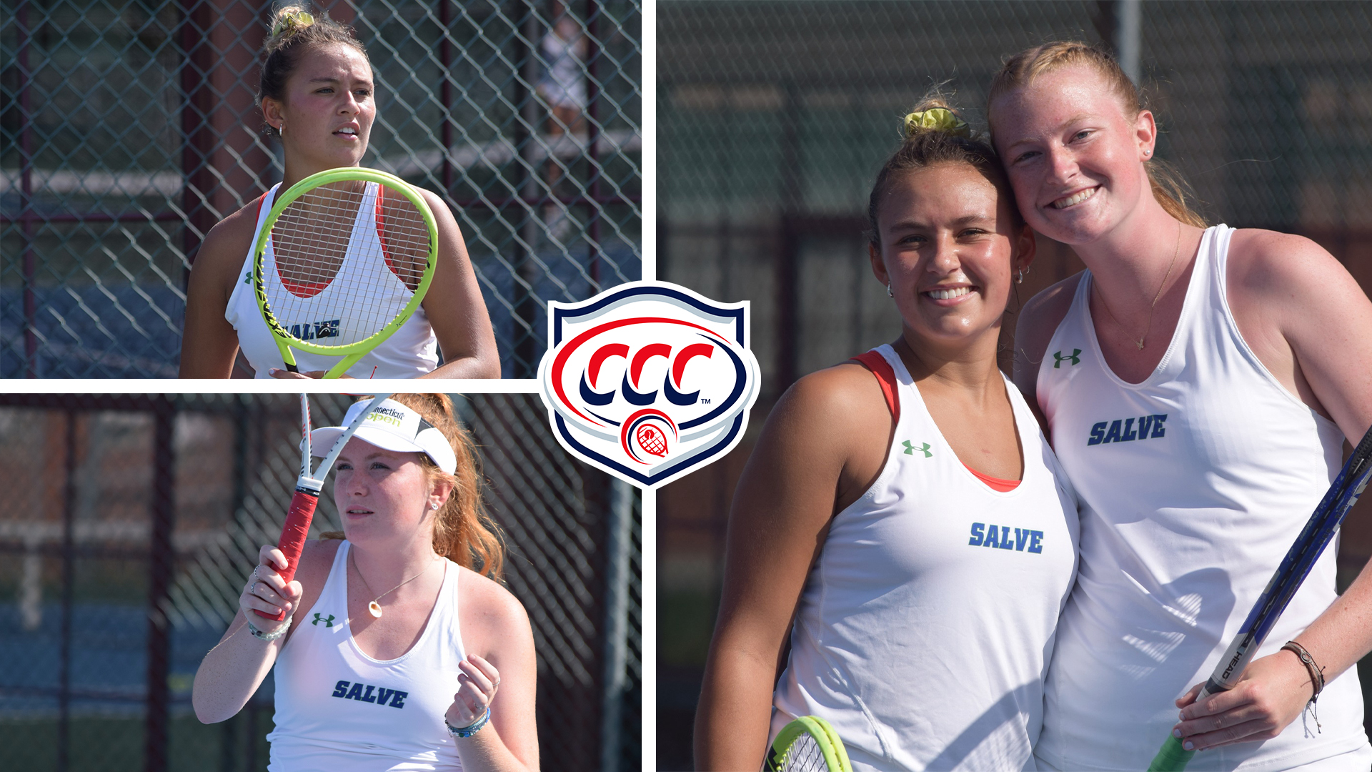 Casey Farrell, Sailor Nordstrom, and Alexa Stevens found a place on the CCC All-Conference team.