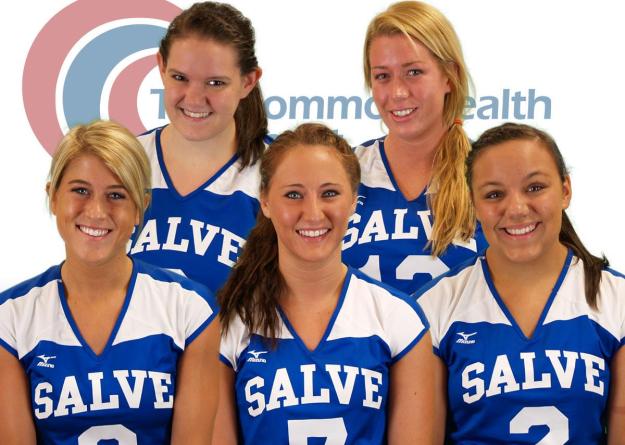 (from top left to bottom right) Beauregard, McGloin, Clancy, Duggan, and Violet each earned All-CCC recognition.