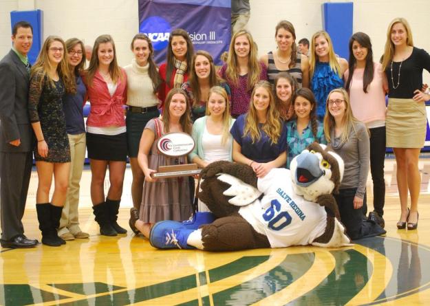 The Salve Regina women's cross country team compiled a 3.13 GPA