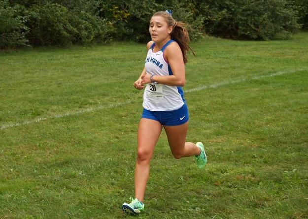 Victoria Varone led the Seahawks to their best finish at UMass Dartmouth Invitational.