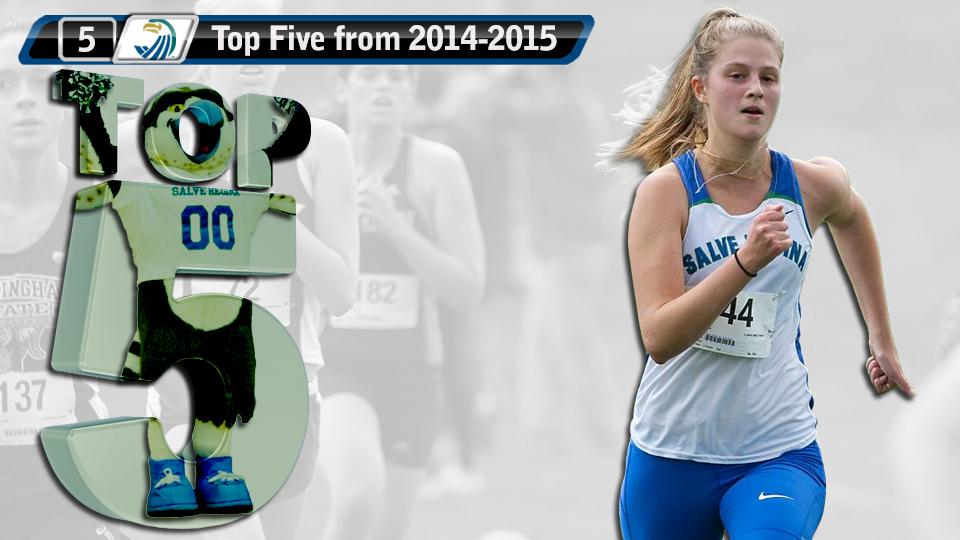 Top Five Flashback: Women's Cross Country #5 - Jennifer Chieco caps comeback with collegiate debut (October 18, 2014).