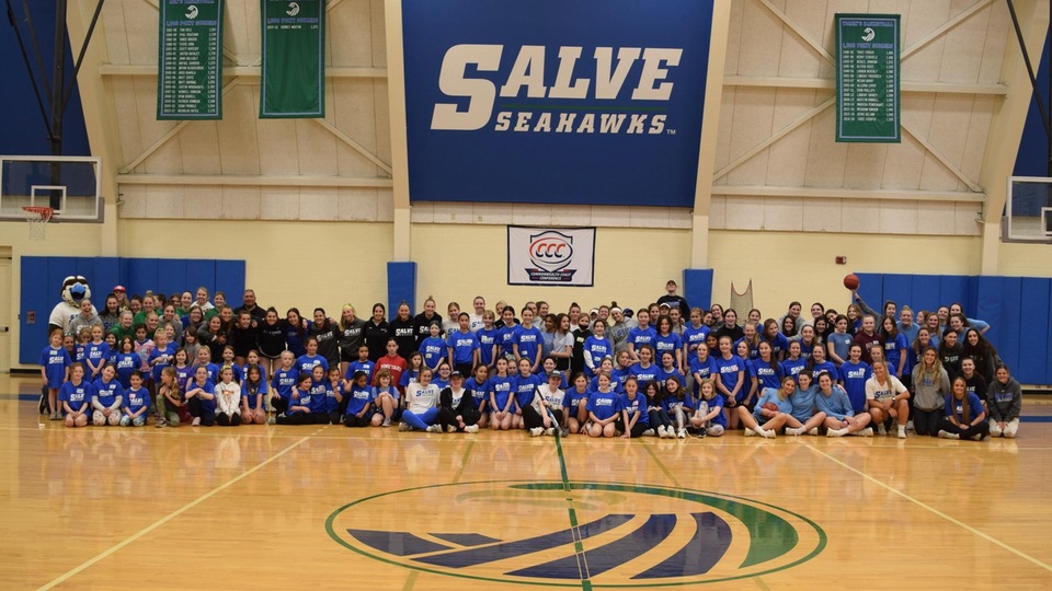 NGWSD Multi-Sport Clinic hosted by Salve Regina University at the Rodgers Recreation Center. (Photo by Ed Habershaw '03M)