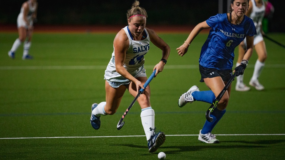 New England College dropped Salve Regina 2-1 in non-conference action (Photo by Natalie Reid).