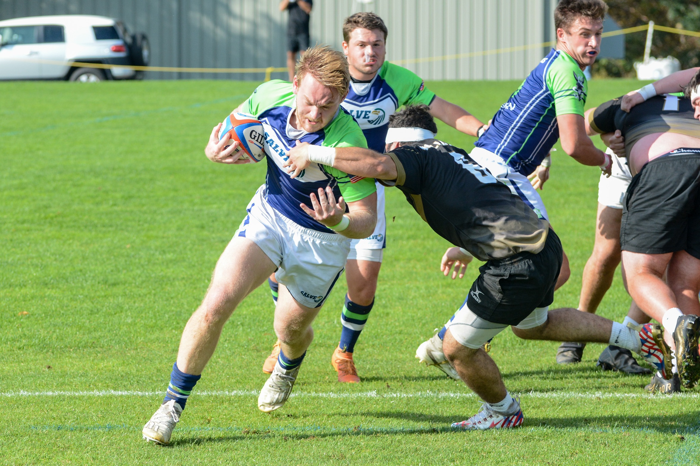 Salve Regina University Athletics - men's rugby action (10/16/2021) photos by George Corrigan '22