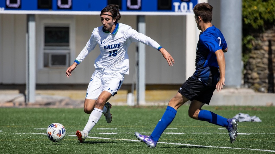 Salve Regina suffered its first conference loss of the year (Photo by George Corrigan).