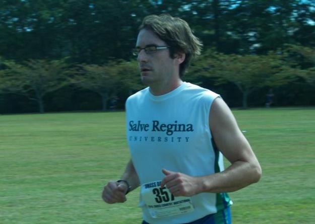 Ryan Hurley placed fourth amongst all SRU runners