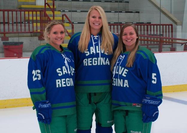 In the regular season finale against Nichols, the Salve Regina women's ice hockey team will honor its three graduating seniors.