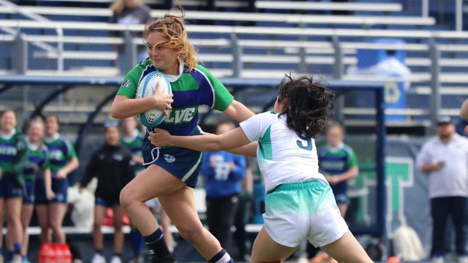 Women's rugby came in second at the Colonial Coast Rugby Conference championship.