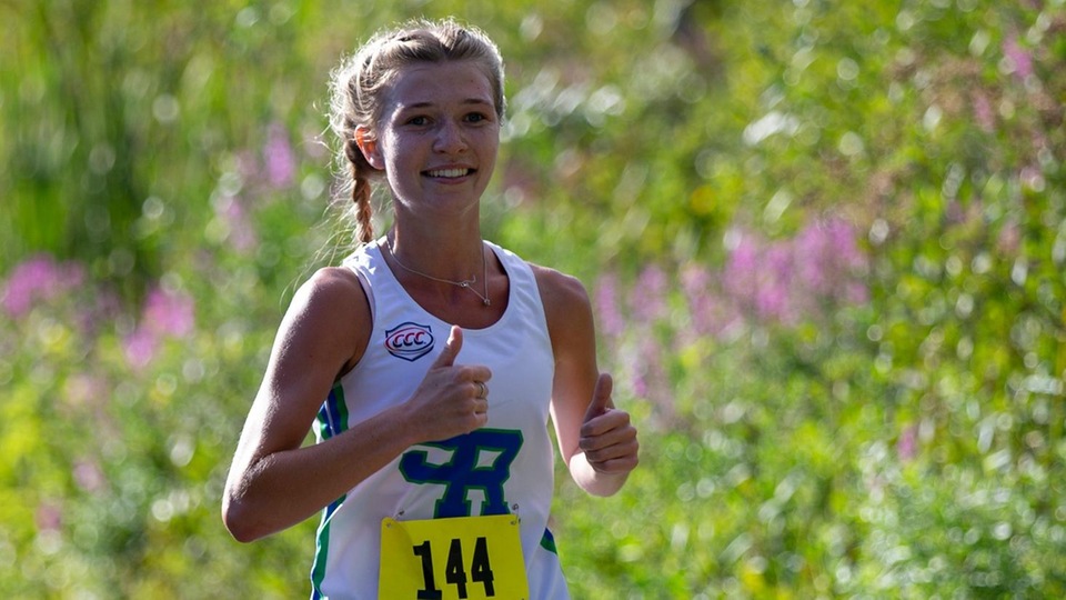 Maddie Mildrum was Salve Regina's top finisher on Thursday in Battle of the North Shore. (Photo by Jen McGuinness)